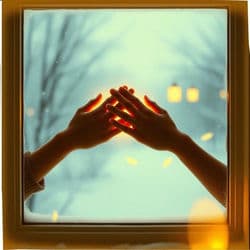 Winternacht in Flammen